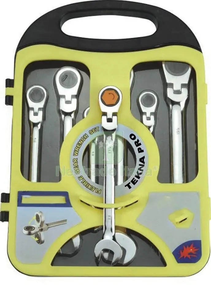 SERIE 7 CHIAVI A CRICCHETTO SNODO (MM.8/19) — Cinghie e tiranti a cricchetto — rif. FERX.59990 — foto 3 SERIE 7 CHIAVI A CRICCHETTO SNODO (MM.8/19) — Cinghie e tiranti a cricchetto — rif. FERX.59990 — foto 3