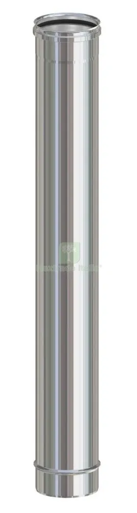 10PZ Tubo Inox Aisi 304 CM.100 Diametro 80 x Pellet — Stufe e camini — rif. FERX.6000 10PZ Tubo Inox Aisi 304 CM.100 Diametro 80 x Pellet — Stufe e camini — rif. FERX.6000