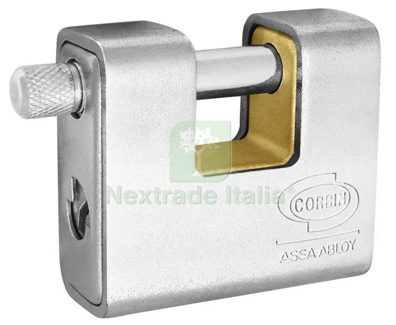 CORBIN/PRIUM LUCCHETTO CORAZZATO MM. 62 — Lucchetti e catene — rif. FERX.60007 CORBIN/PRIUM LUCCHETTO CORAZZATO MM. 62 — Lucchetti e catene — rif. FERX.60007
