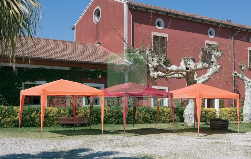 Gazebo "rapid" Ripieghevole MT.3X3 Arancio — Gazebo e strutture giardino — rif. FERX.60030 Gazebo "rapid" Ripieghevole MT.3X3 Arancio — Gazebo e strutture giardino — rif. FERX.60030