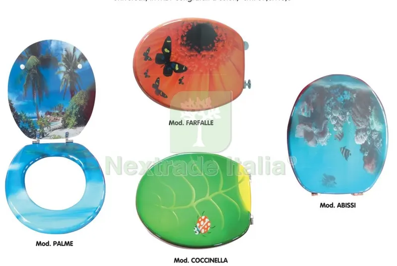 4PZ Coprivaso UNIV.MDF Serigrafato 09GL0002 Coccinella — Sanitari e ceramiche — rif. FERX.60058 4PZ Coprivaso UNIV.MDF Serigrafato 09GL0002 Coccinella — Sanitari e ceramiche — rif. FERX.60058