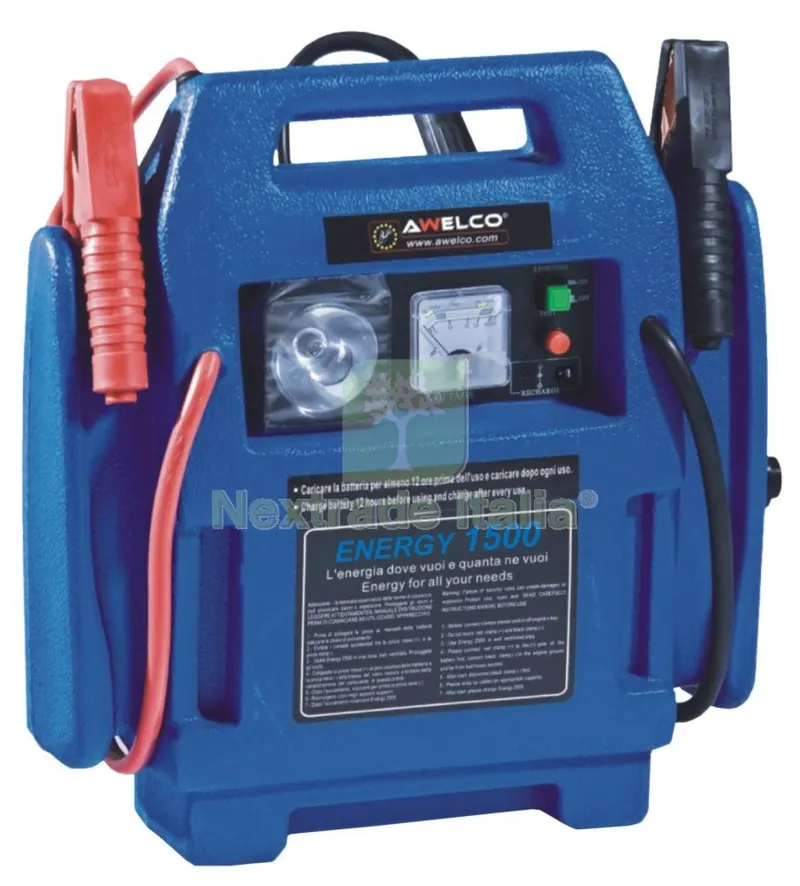 Avviatore Jump Starter POWER1500 — Interruttori e prese — rif. FERX.60063