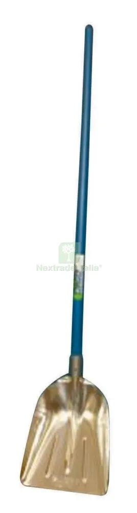 5PZ Pala Alluminio con Manico per Neve e Grano — Attrezzi da giardino — rif. FERX.60090