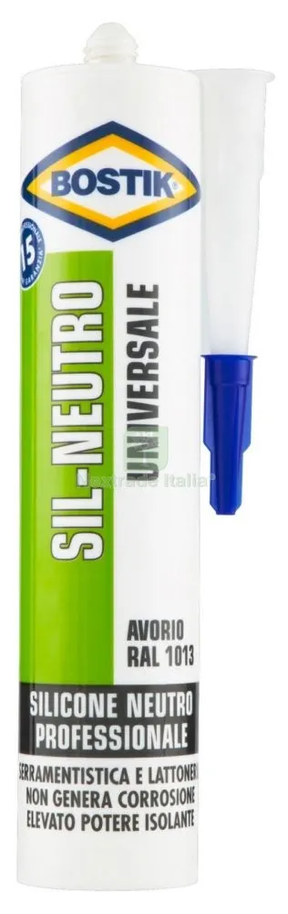 12PZ BOSTIK SILICONE NEUTRO 300 ML AVORIO — Adesivi e sigillanti — rif. FERX.60113 12PZ BOSTIK SILICONE NEUTRO 300 ML AVORIO — Adesivi e sigillanti — rif. FERX.60113
