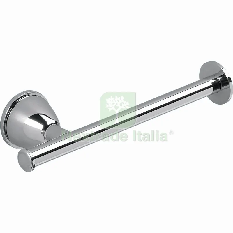 GEDY GE24 GENZIANA PORTAROTOLO CROMO — Accessori bagno — rif. FERX.60160