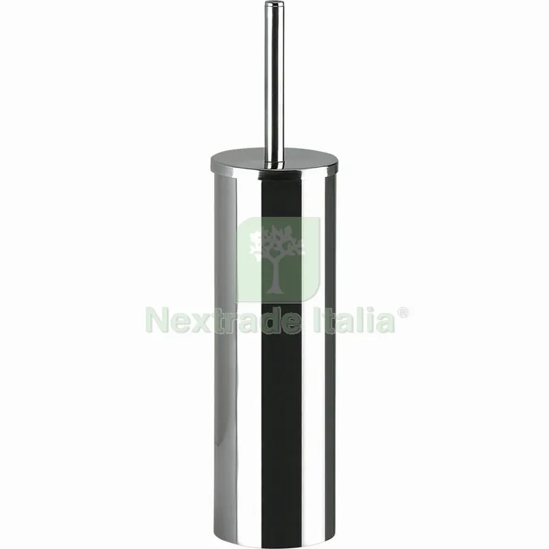 GEDY GE33 GENZIANA PORTASCOPINO CROMO — Accessori bagno — rif. FERX.60162