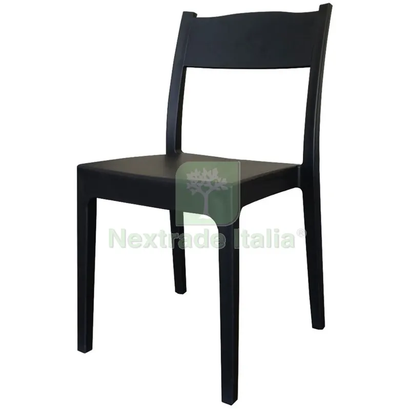 Sedia Resina Vesta Antracite — Arredo — rif. FERX.60174