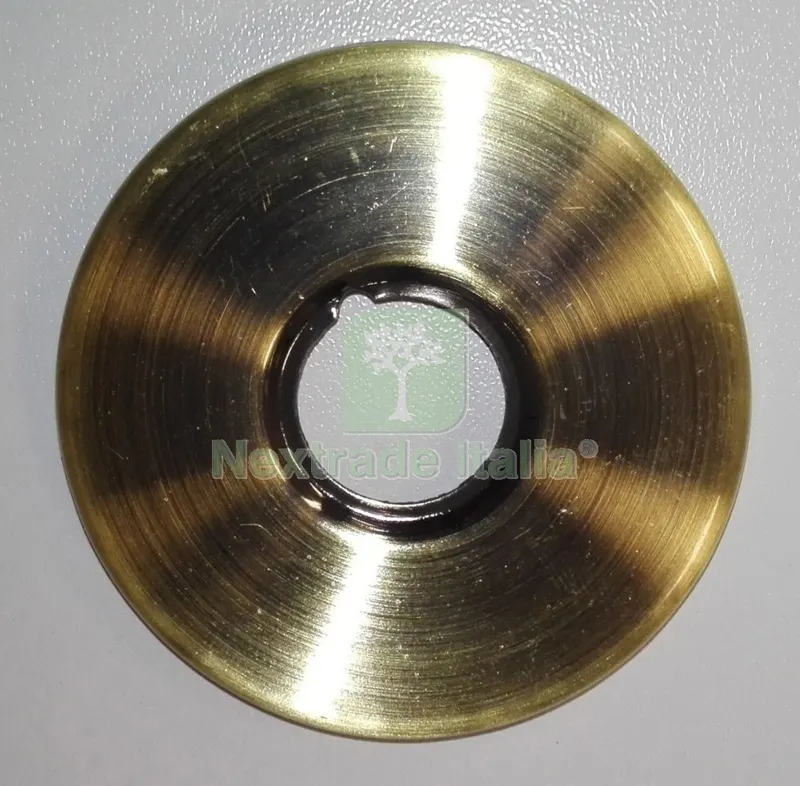 RUBINETTO OTTONE ANTICATO 1/2(ROSETTA) — Rubinetti e valvole — rif. FERX.601923