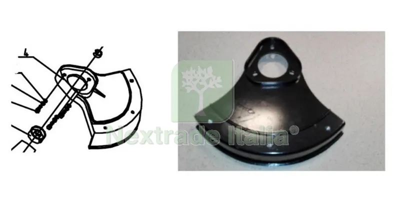Protezione Disco x Decespugliatore QT6082 — Attrezzi da giardino a motore — rif. FERX.602211 Protezione Disco x Decespugliatore QT6082 — Attrezzi da giardino a motore — rif. FERX.602211