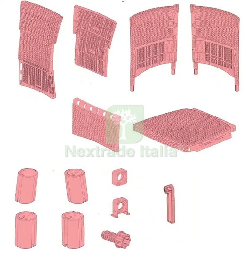 Kit Montaggio x Allibert Poltrona Iowa Bianco — Arredo — rif. FERX.602250 — foto 2