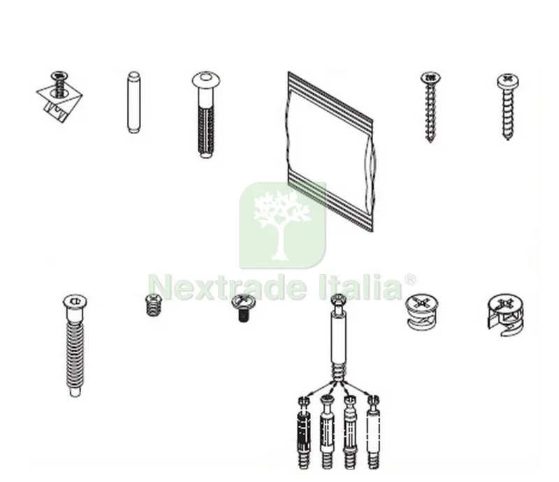 Kit Cassettiera 4CASSETTI (accessori) — Arredo — rif. FERX.602269 — foto 2 Kit Cassettiera 4CASSETTI (accessori) — Arredo — rif. FERX.602269 — foto 2