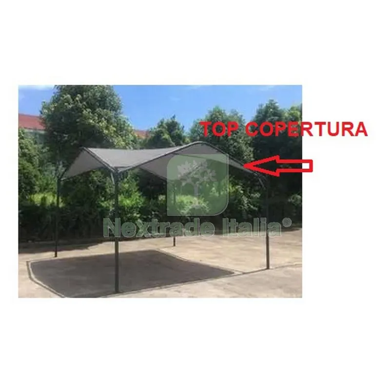 Gazebo in Acciaioonda (TOP Copertura) — Gazebo e strutture giardino — rif. FERX.602273 Gazebo in Acciaioonda (TOP Copertura) — Gazebo e strutture giardino — rif. FERX.602273