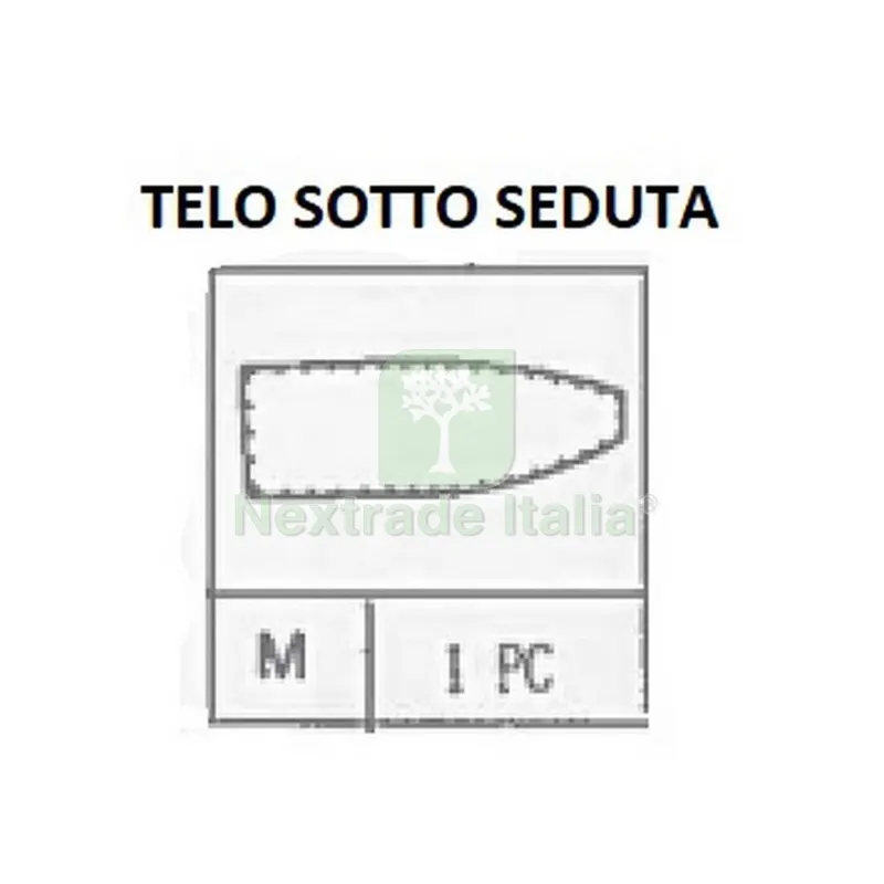 Telo Sotto Seduta x Lettino a Dondolo JDS — Tempo libero outdoor — rif. FERX.602528