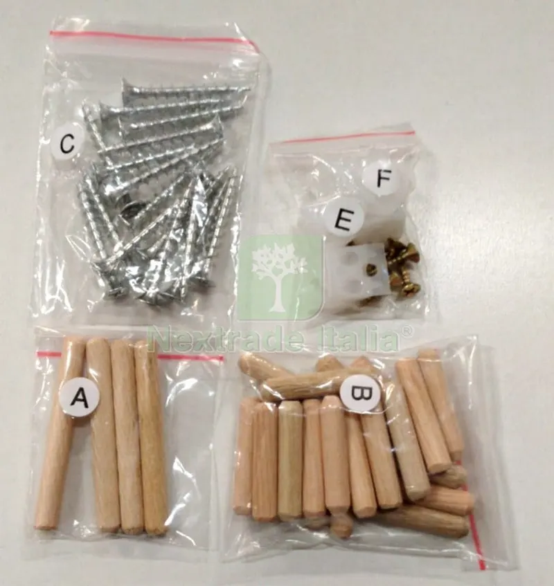 Kit Montaggio x Libreria Cubo 6 — Arredo — rif. FERX.602698