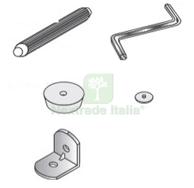 Accessori Montaggio x Kit Libreriaathena — Arredo — rif. FERX.602732 — foto 2
