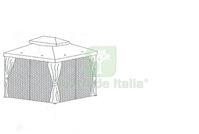 Asta (D) x Gazebo Adventure Magnum — Gazebo e strutture giardino — rif. FERX.602758 — foto 2 Asta (D) x Gazebo Adventure Magnum — Gazebo e strutture giardino — rif. FERX.602758 — foto 2