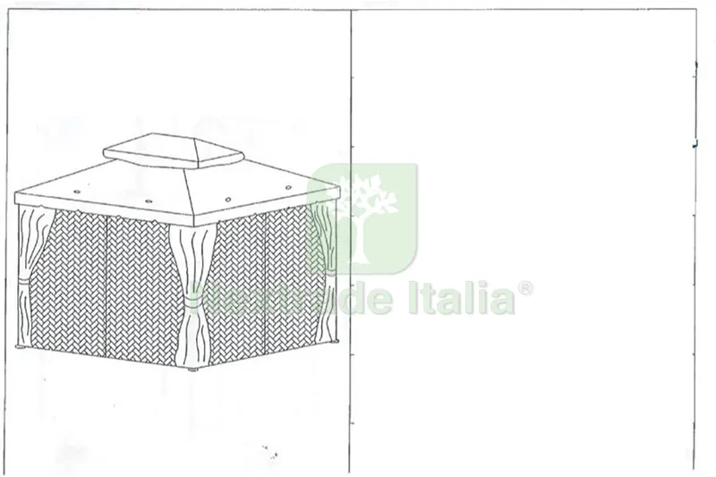 Asta (E) x Gazebo Adventure Magnum — Gazebo e strutture giardino — rif. FERX.602759 — foto 2 Asta (E) x Gazebo Adventure Magnum — Gazebo e strutture giardino — rif. FERX.602759 — foto 2