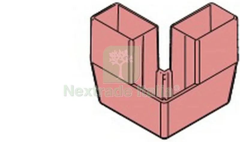 Piedino (L) x Allibert Salotto Sapporo — Ferramenta per legno e mobili — rif. FERX.602771 — foto 2 Piedino (L) x Allibert Salotto Sapporo — Ferramenta per legno e mobili — rif. FERX.602771 — foto 2