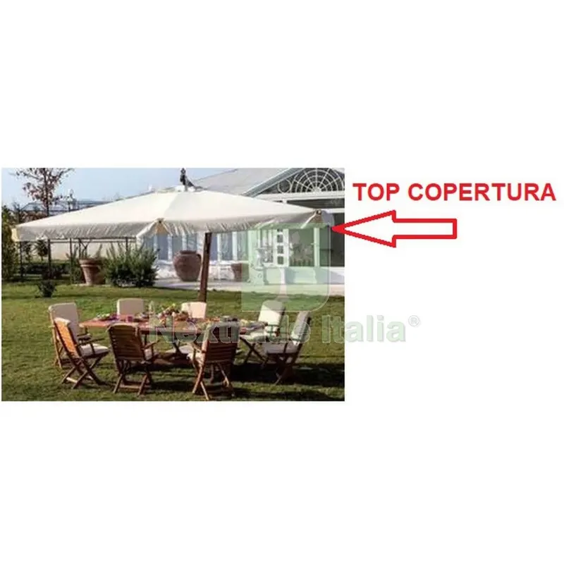 TOP Copertura x Ombrellone 3X4 Palo 93 — Tempo libero outdoor — rif. FERX.602826