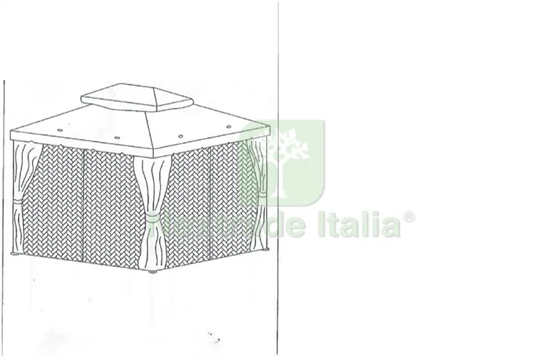 Particolare T x Gazebo Adventure Magnum 3,6X4,8 — Gazebo e strutture giardino — rif. FERX.602834 — foto 2 Particolare T x Gazebo Adventure Magnum 3,6X4,8 — Gazebo e strutture giardino — rif. FERX.602834 — foto 2