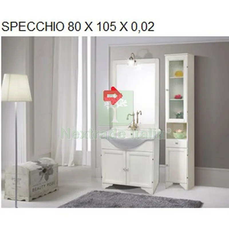 Specchio x Mobile Bagno Duchessa CM.85 — Accessori bagno — rif. FERX.602839 Specchio x Mobile Bagno Duchessa CM.85 — Accessori bagno — rif. FERX.602839