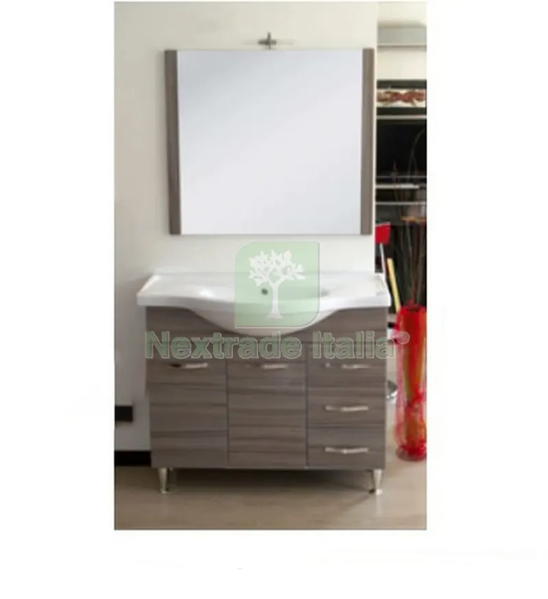 Base Completa x Mobile Bagno Antonella CM.105 Palissandro — Accessori bagno — rif. FERX.602935 — foto 2 Base Completa x Mobile Bagno Antonella CM.105 Palissandro — Accessori bagno — rif. FERX.602935 — foto 2