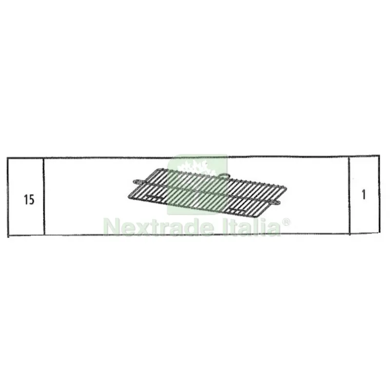 Griglia Cottura x Barbecue MOD.XZ02D — Tempo libero outdoor — rif. FERX.603014
