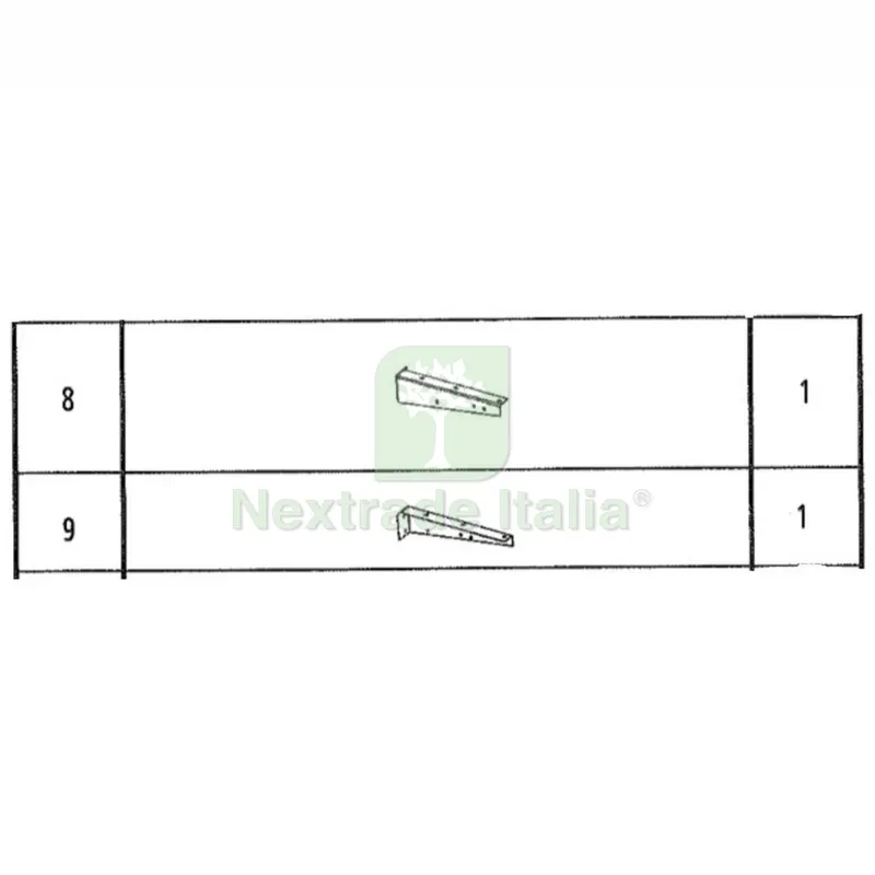 Supporto NR. 8-9 x Barbecue MOD.XZ02D — Tempo libero outdoor — rif. FERX.603018 Supporto NR. 8-9 x Barbecue MOD.XZ02D — Tempo libero outdoor — rif. FERX.603018