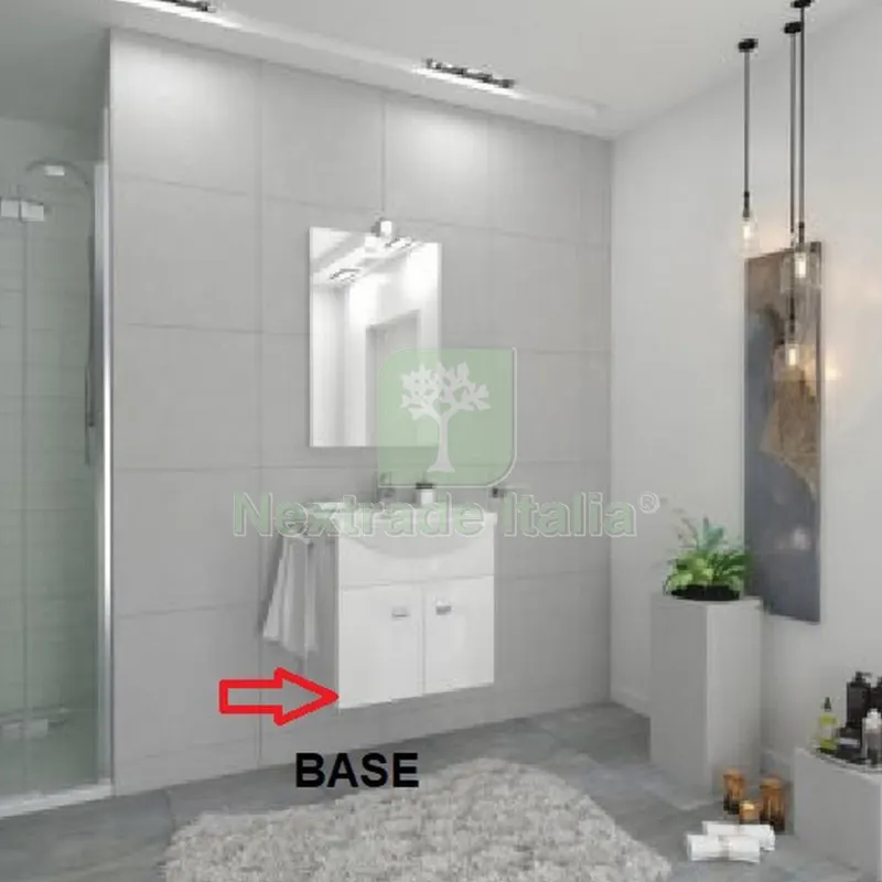 Base x Mobile Bagno Emma Sospeso Bianco — Accessori bagno — rif. FERX.603030 Base x Mobile Bagno Emma Sospeso Bianco — Accessori bagno — rif. FERX.603030