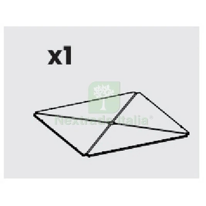 Pannello X1 x Tavolino Storage x Salotto Nebraska 2 Marrone — Arredo — rif. FERX.603056