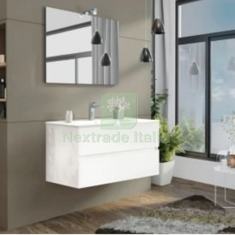 Base x Mobile Bagno NEW Splash CM.105 Bianco — Accessori bagno — rif. FERX.603084 — foto 2