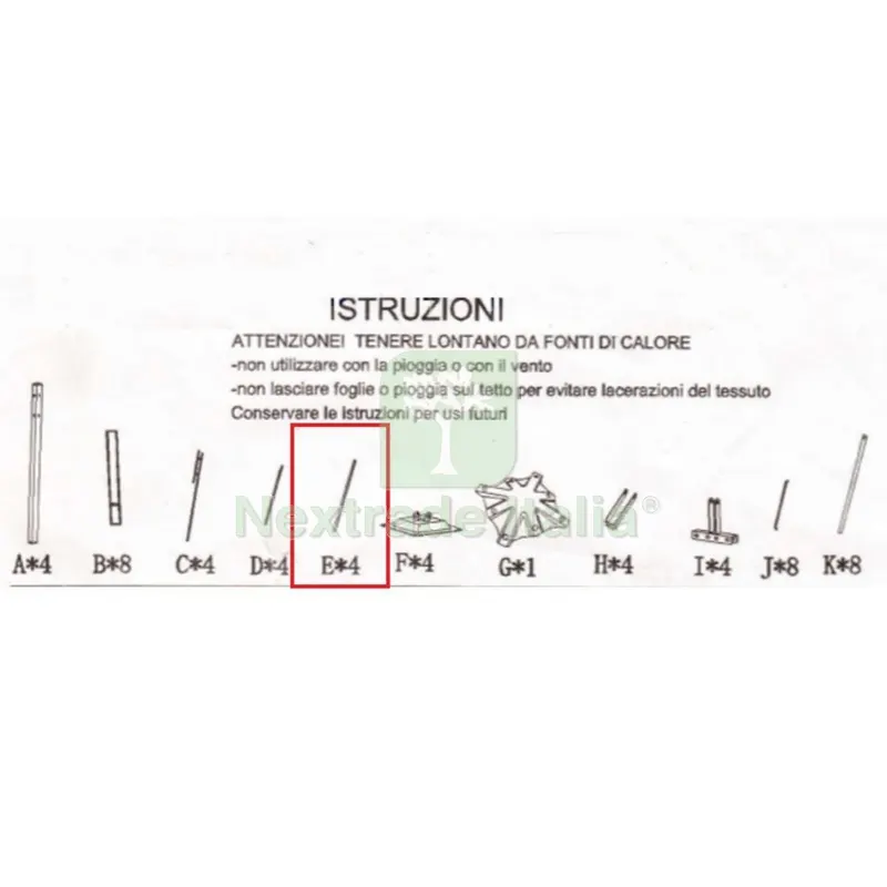PARTICOLARE E PER GAZEBO IN ACCIAIO SMERALDA MT.3X3 — Gazebo e strutture giardino — rif. FERX.603095 PARTICOLARE E PER GAZEBO IN ACCIAIO SMERALDA MT.3X3 — Gazebo e strutture giardino — rif. FERX.603095