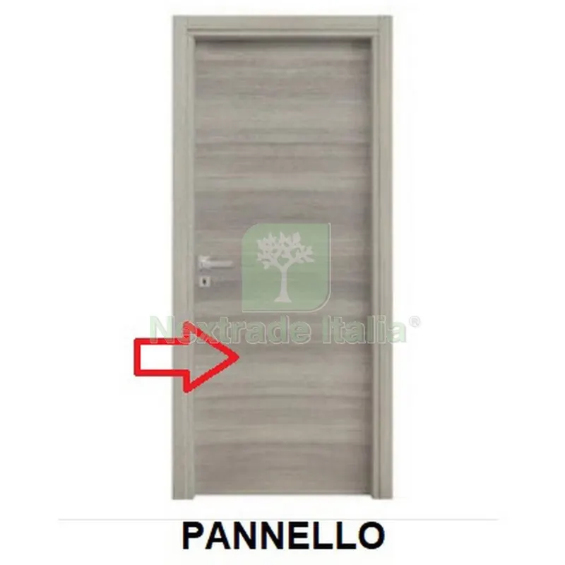 Pannello per Porta MOD.MICROTEC Rovere Grigio CM.210X80 — Arredo — rif. FERX.603101 Pannello per Porta MOD.MICROTEC Rovere Grigio CM.210X80 — Arredo — rif. FERX.603101