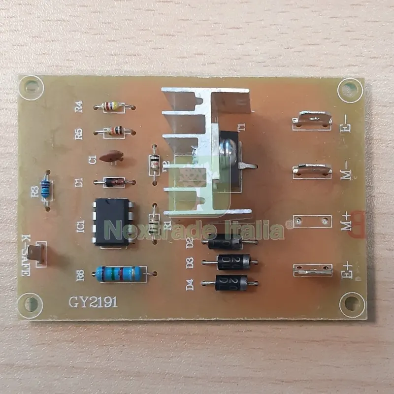 SCHEDA ELETTRONICA PER ELETTROSEGA A BATTERIA 20V 4,0AH GY2191 — Elettroseghe e motoseghe — rif. FERX.603148 SCHEDA ELETTRONICA PER ELETTROSEGA A BATTERIA 20V 4,0AH GY2191 — Elettroseghe e motoseghe — rif. FERX.603148