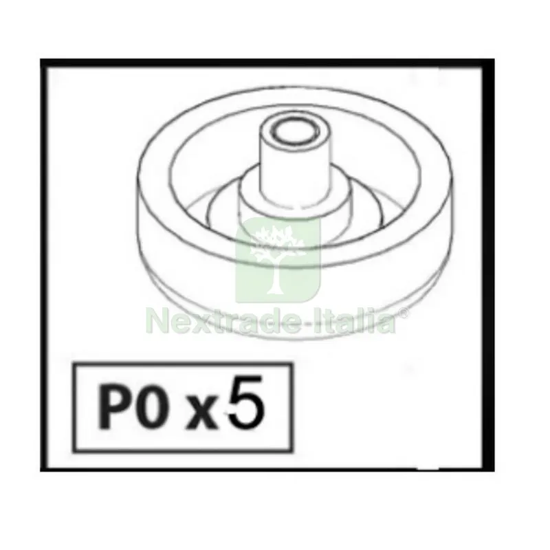 Piedino PO per Kit Armadio 3 ANTE+2 Cassetti — Arredo — rif. FERX.603181 Piedino PO per Kit Armadio 3 ANTE+2 Cassetti — Arredo — rif. FERX.603181