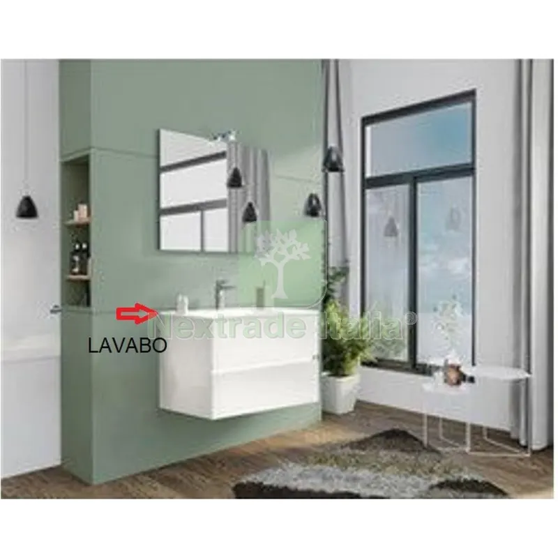 Lavabo per Mobile Bagno NEW Splash CM.80 Bianco — Accessori bagno — rif. FERX.603197 Lavabo per Mobile Bagno NEW Splash CM.80 Bianco — Accessori bagno — rif. FERX.603197