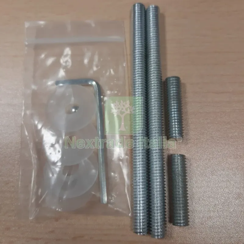 Accessori Montaggio per Maniglione Inox Satinato ART.KD30 MM.300 — Maniglie e pomelli — rif. FERX.603199 Accessori Montaggio per Maniglione Inox Satinato ART.KD30 MM.300 — Maniglie e pomelli — rif. FERX.603199