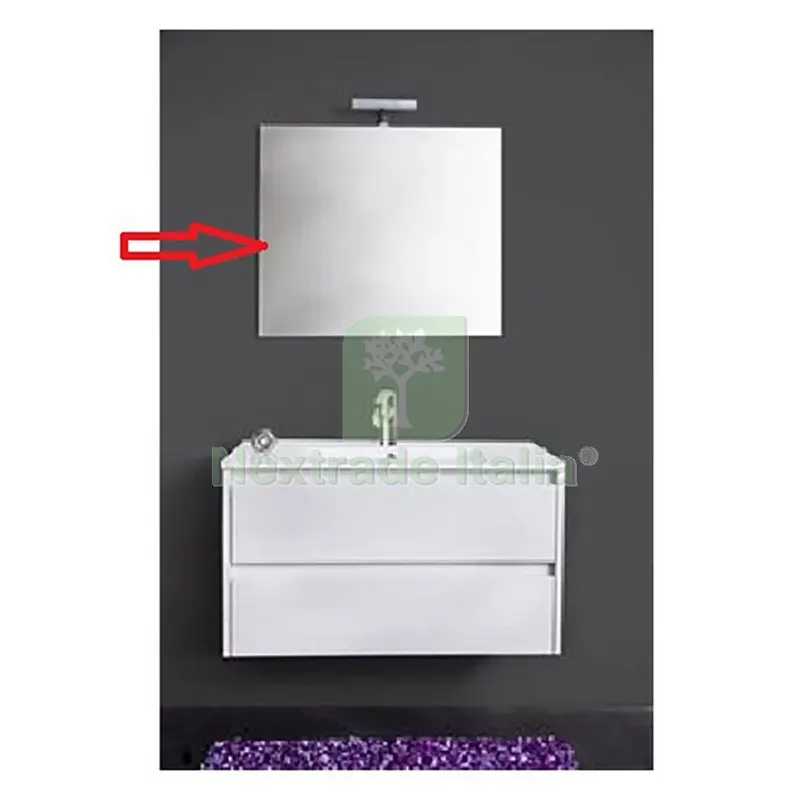 Specchio per Mobile Bagno Federica CM.90 Bianco Portuna — Accessori bagno — rif. FERX.603290