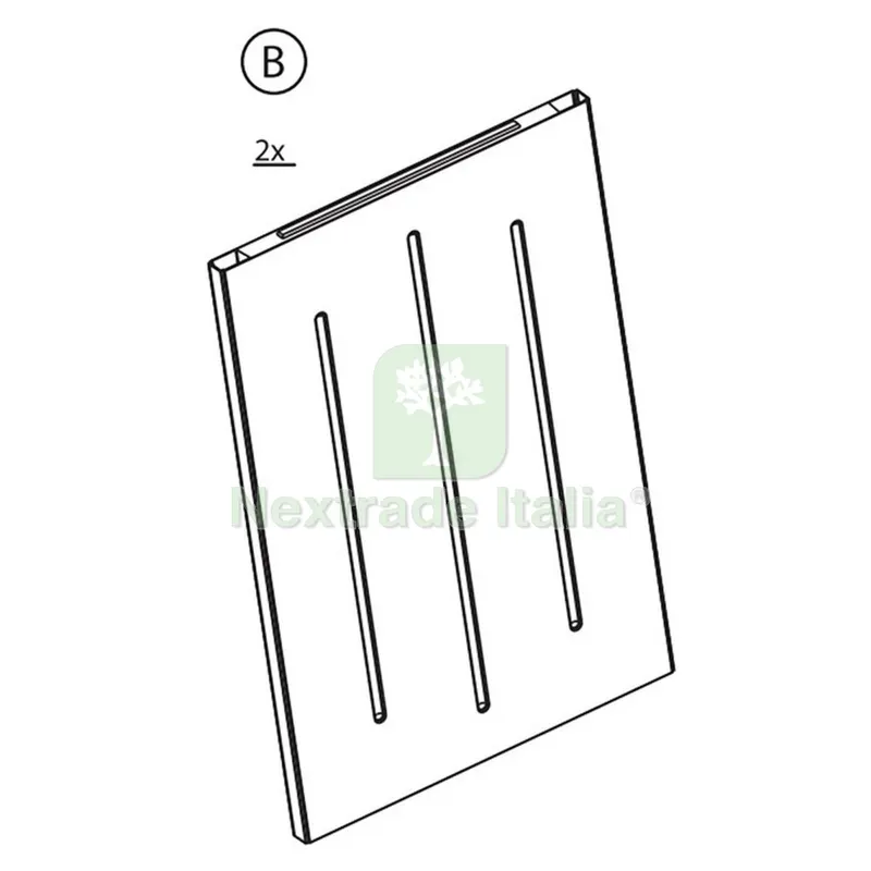 Pannello Posteriore B per Armadio Rattan CM.65X45X172H — Arredo — rif. FERX.603298 Pannello Posteriore B per Armadio Rattan CM.65X45X172H — Arredo — rif. FERX.603298