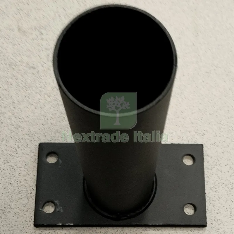 Tubo Base per Ombrellone Decorato Palo Alluminio Nero 93X93 3X4 CM — Tempo libero outdoor — rif. FERX.603369 Tubo Base per Ombrellone Decorato Palo Alluminio Nero 93X93 3X4 CM — Tempo libero outdoor — rif. FERX.603369