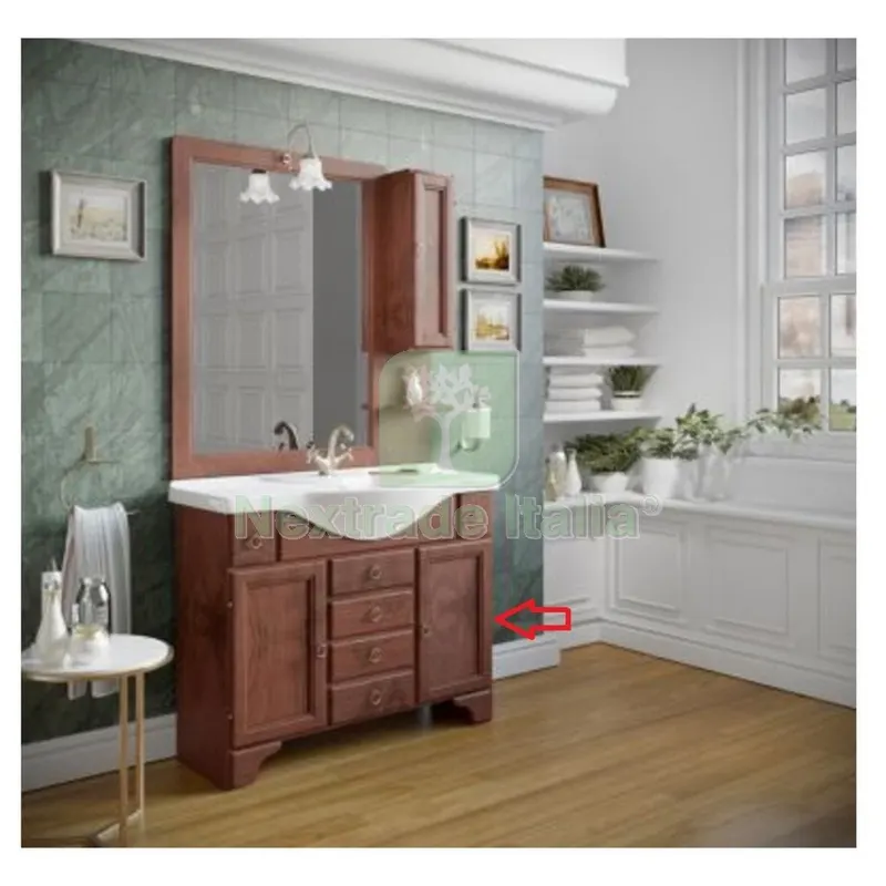 Base Completa per Mobile Bagno Arte Povera Doria 105CP Completo con Pensile — Accessori bagno — rif. FERX.603393 Base Completa per Mobile Bagno Arte Povera Doria 105CP Completo con Pensile — Accessori bagno — rif. FERX.603393