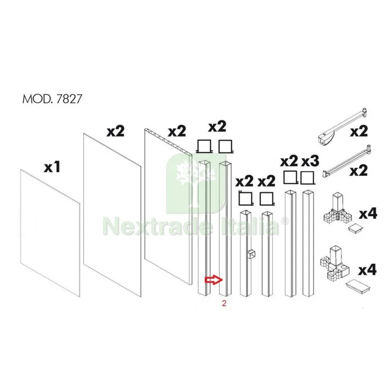 Pannello Posteriore X1 per Kit Coprilavatrice — Accessori bagno — rif. FERX.603443 Pannello Posteriore X1 per Kit Coprilavatrice — Accessori bagno — rif. FERX.603443
