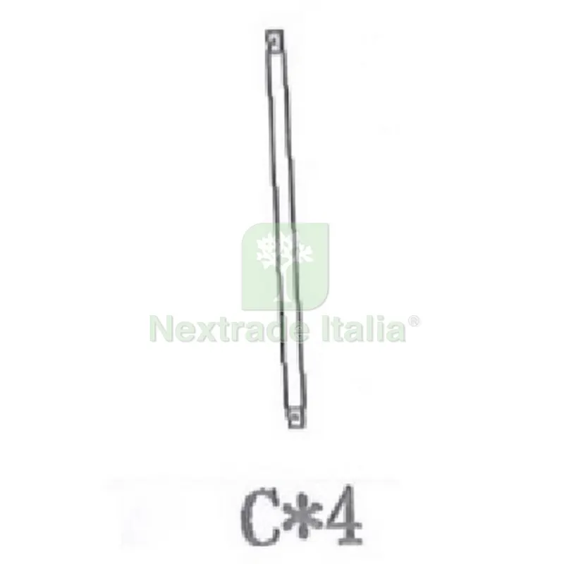 Trave C per Gazebo in Acciaio Onda MT.3,5X3,5 JDG077-1 — Gazebo e strutture giardino — rif. FERX.603452
