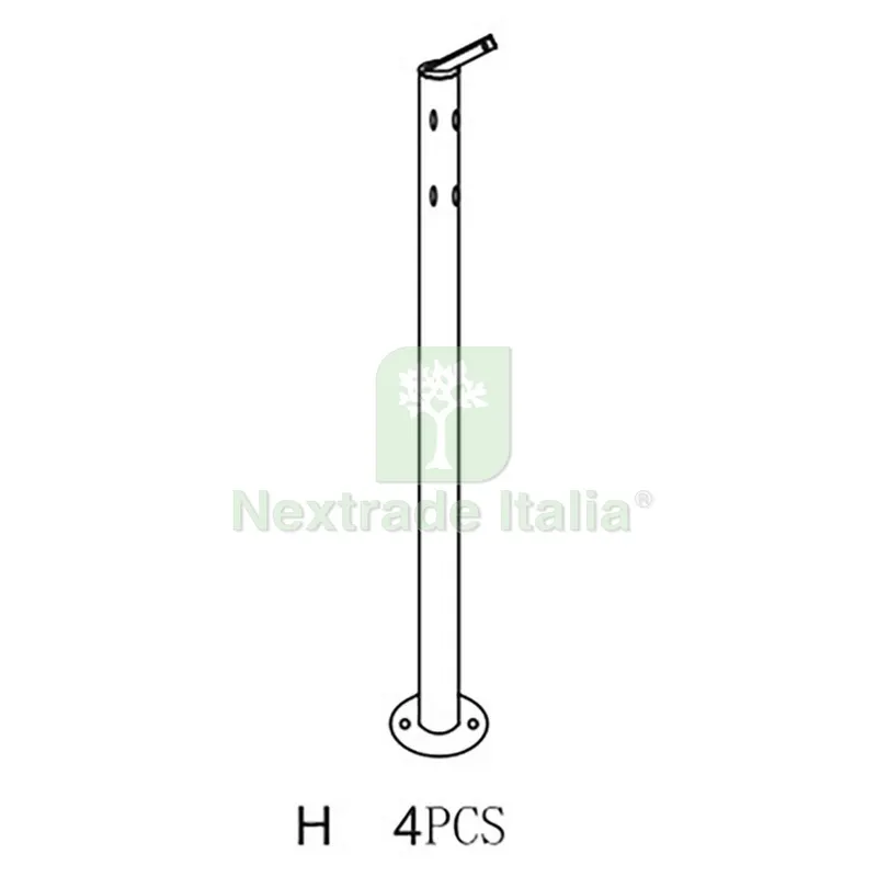 Palo H per Gazebo in Acciaio MT.3X4 Armonia YF-3246 — Gazebo e strutture giardino — rif. FERX.603457 Palo H per Gazebo in Acciaio MT.3X4 Armonia YF-3246 — Gazebo e strutture giardino — rif. FERX.603457