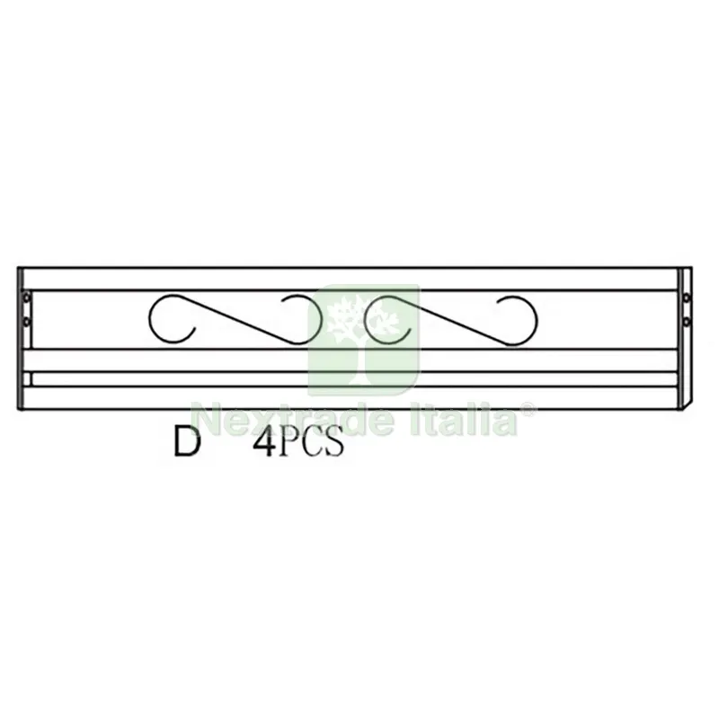 TRAVE D PER GAZEBO IN ACCIAIO MT.3X4 ARMONIA YF-3246 — Gazebo e strutture giardino — rif. FERX.603459 TRAVE D PER GAZEBO IN ACCIAIO MT.3X4 ARMONIA YF-3246 — Gazebo e strutture giardino — rif. FERX.603459