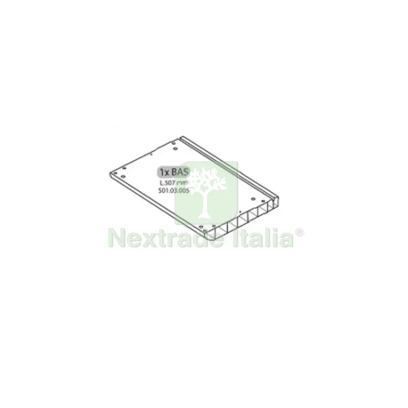 ZZ-1XBAS L.507mm x Armadio Sporco Pulito Resina 1 Anta — Arredo — rif. FERX.603797