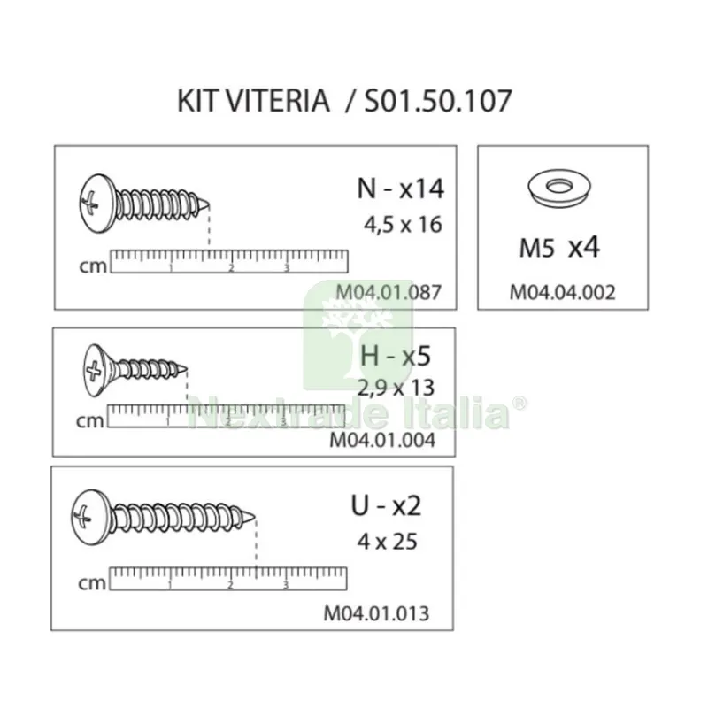 ZZ-Kit Viteria S01.50.107 x Armadio Spogliatoio Resina a 1 Posto in Kit con Serrat — Arredo — rif. FERX.603826