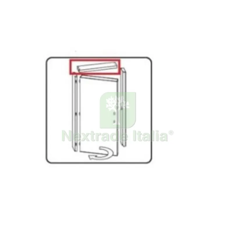 R Traverso Battente x Porta Microtec 210X80 Noce Quercia Vert. — Accessori bagno — rif. FERX.603937