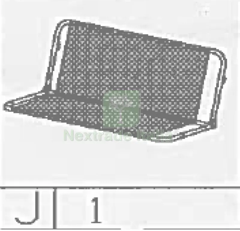 R Seduta J x Dondolo Sofa 3 Posti Sgancio Rapido — Set di attrezzi — rif. FERX.604000