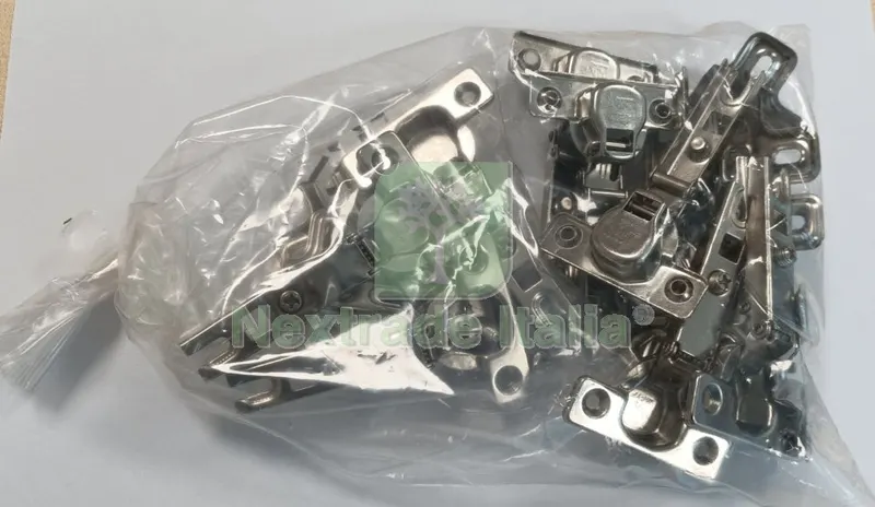 R Cerniere x Kit Armadio 3 Ante + 4 Cassetti 135X52X200H Rovere — Cerniere e cardini — rif. FERX.604004